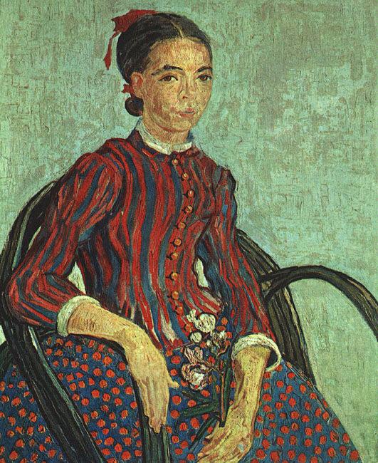 La Mousme, Sitting, Vincent Van Gogh